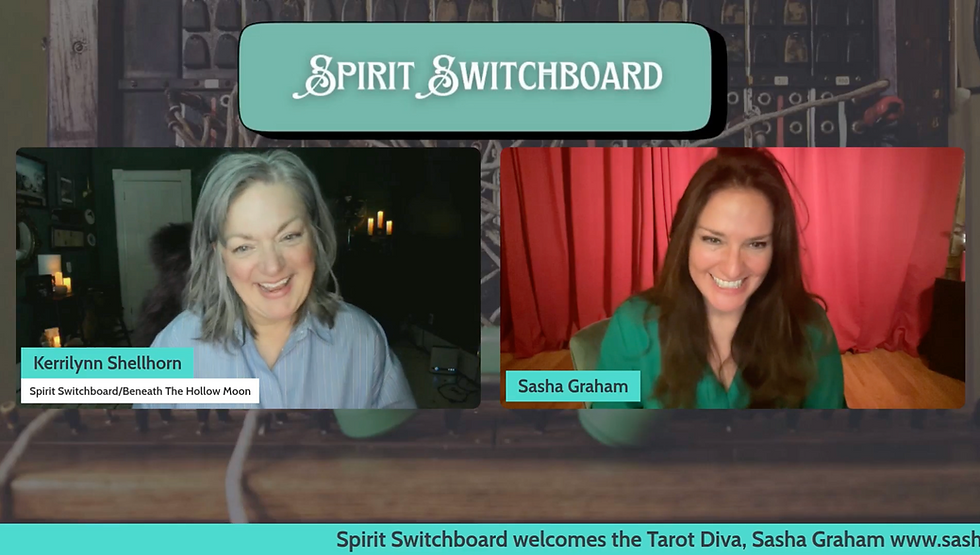 Sasha Graham returns to Spirit Switchboard on the United Public Radio Network 107.7 New Orleans to talk about Vampires in her new deck The Vampire's Tale Tarot, illustrated by Abigail Larson.