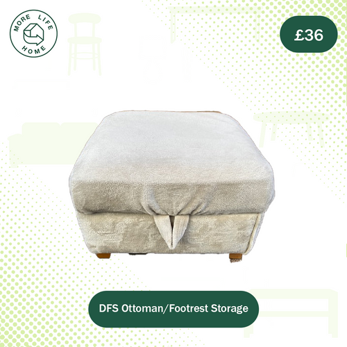 DFS Ottoman/Footrest Storage More Life Home