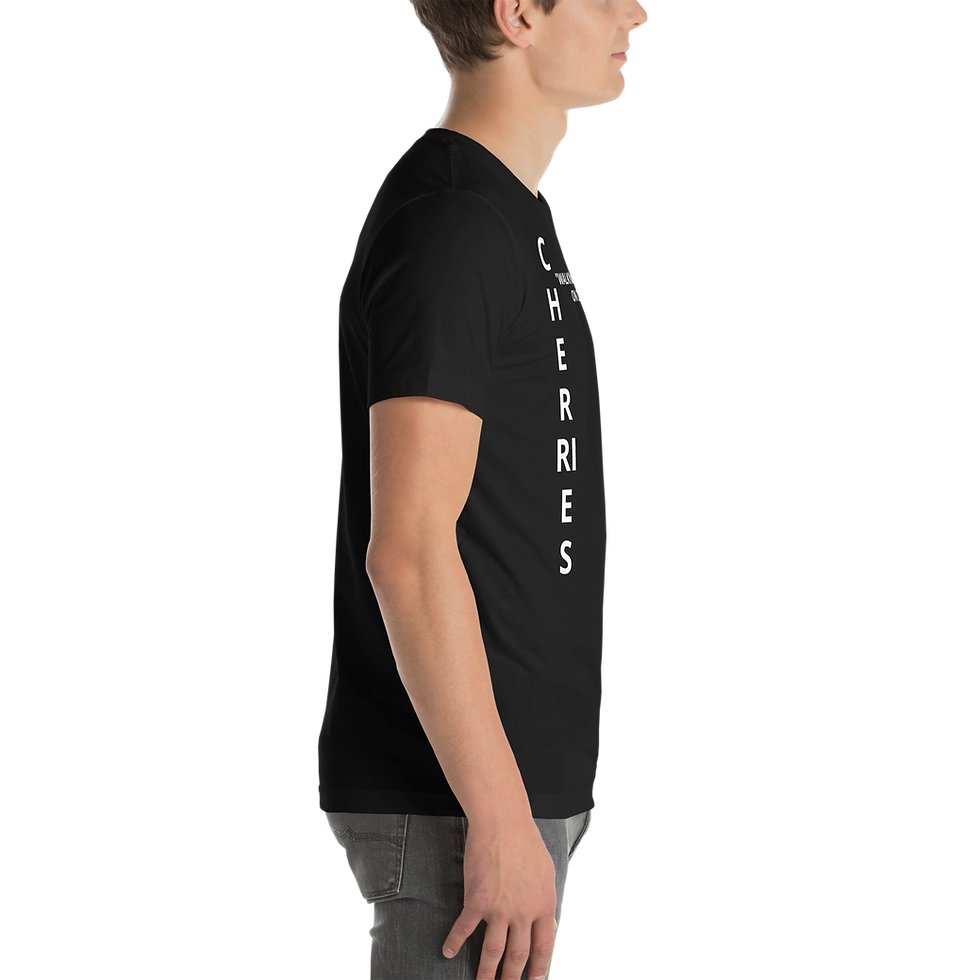 Thumbnail: Unisex t-shirt "Walking Like I Stepped on Cherries"