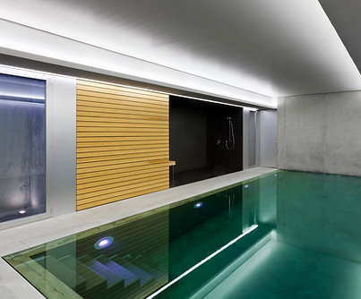 Minimalist Deck Level Pool