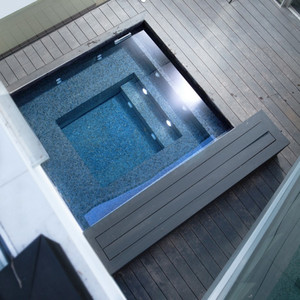 POOL IN A GLASS BOX, HAMPSTEAD