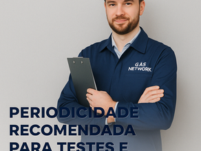 Periodicidade Recomendada para Testes e Emissão de Laudo de Estanqueidade