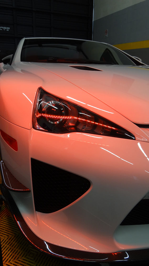 2012 LEXUS LFA At First Class Autosports Miami For Paint Protection