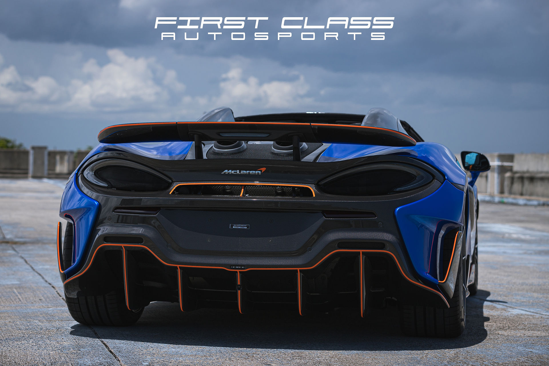 McLaren 600LT miami paint protection