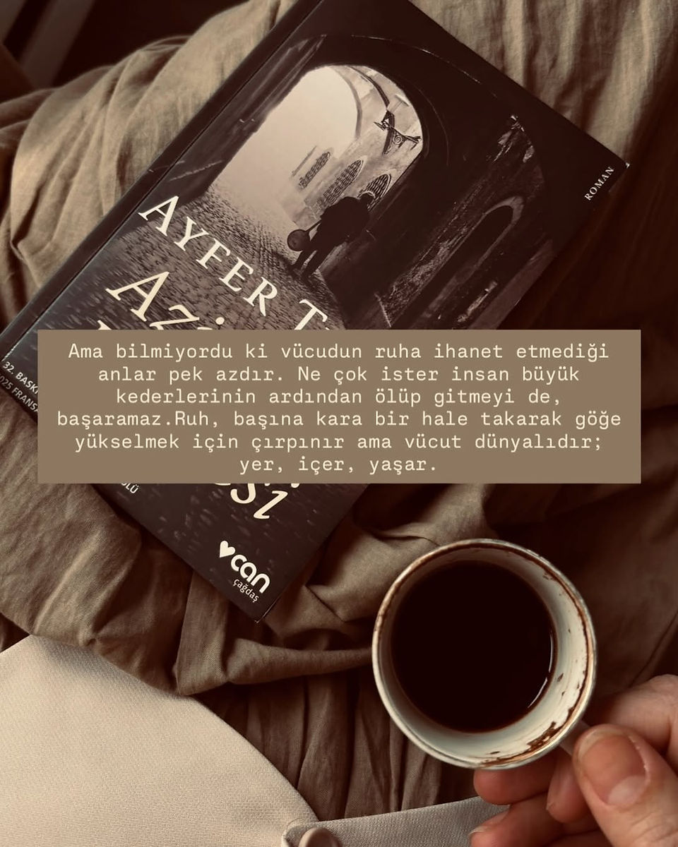 Ayfer Tunç -“Aziz Bey Hadisesi”. 📚