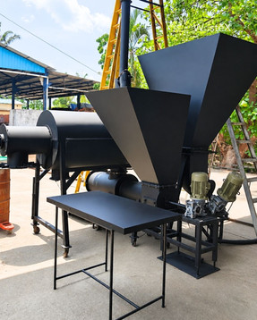WasteX Biochar Equipment at BITS Goa Campus, India