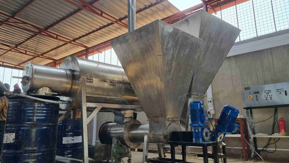 WasteX Biochar Equipment di Uganda