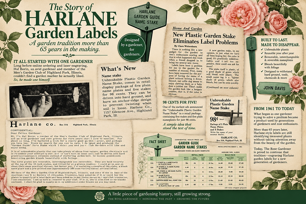History of Harlane Labels
