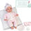 Miniatura: MY SWEET LOVE - Elegance Crying Baby Girl con Colores Rosa