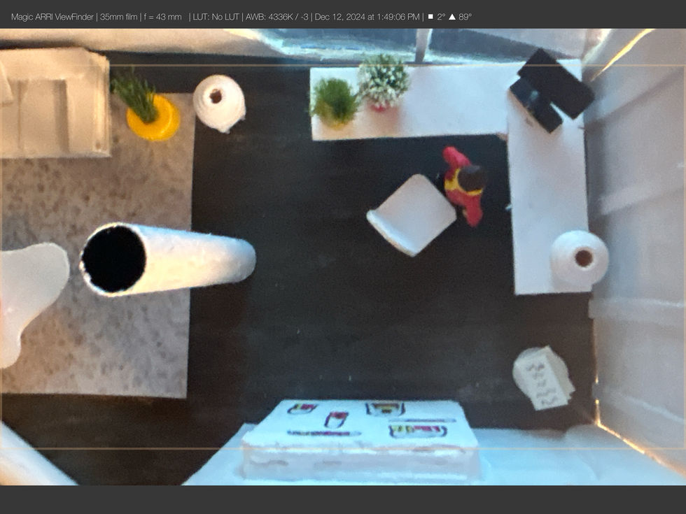 Bird's eye view office