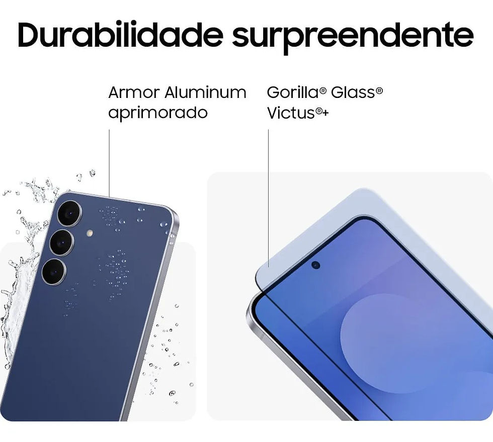 Miniatura: Celular Samsung Galaxy S25 Fe 5g, 128gb, Câmera Tripla De 50+12+8 - Azul 