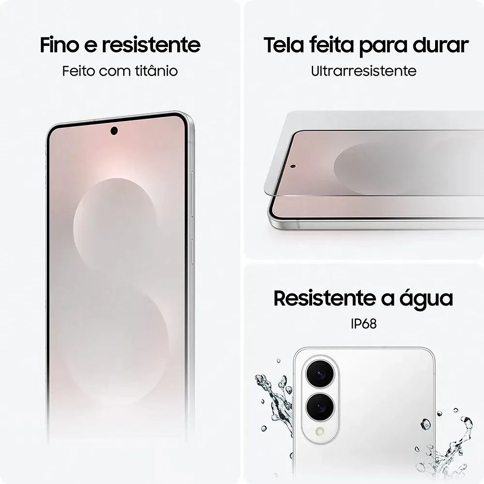 Miniatura: Celular Samsung Galaxy S25 Edge 5g, 512gb, 12gb Ram, Câmera Dupla De Até 200mp, 