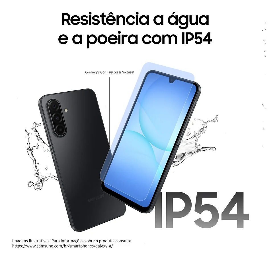 Miniatura: Celular Samsung Galaxy A17 5g Com Ia, 256gb, 8gb Ram, Câm De 50mp, Cinza