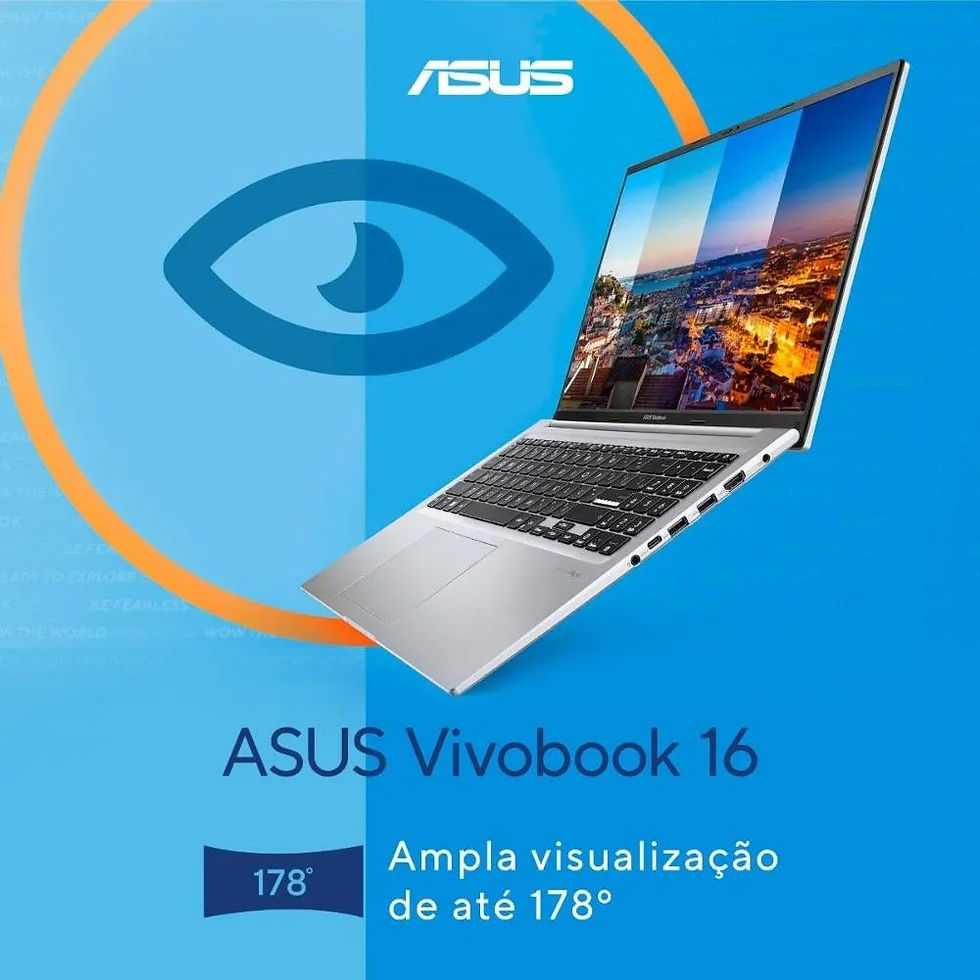 Miniatura: Notebook Asus Vivobook 16 Intel Core I7 1355U 16GB RAM 1TB SSD Windows 11 Home