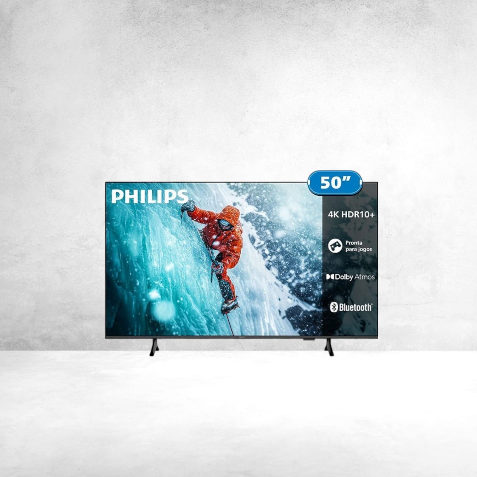 Smart Tv Philips 50 4k 50pug7300 Comando De Voz Bluetooth