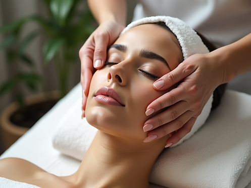 Close-up-of-a-woman's-face-receiving-a-gentle-facial-treatment-with-soft-natural-light..pn