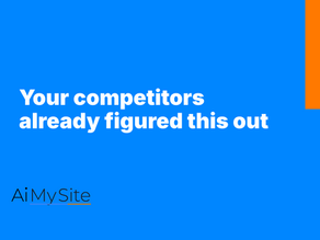 What your competitors are doing in AI that you're not