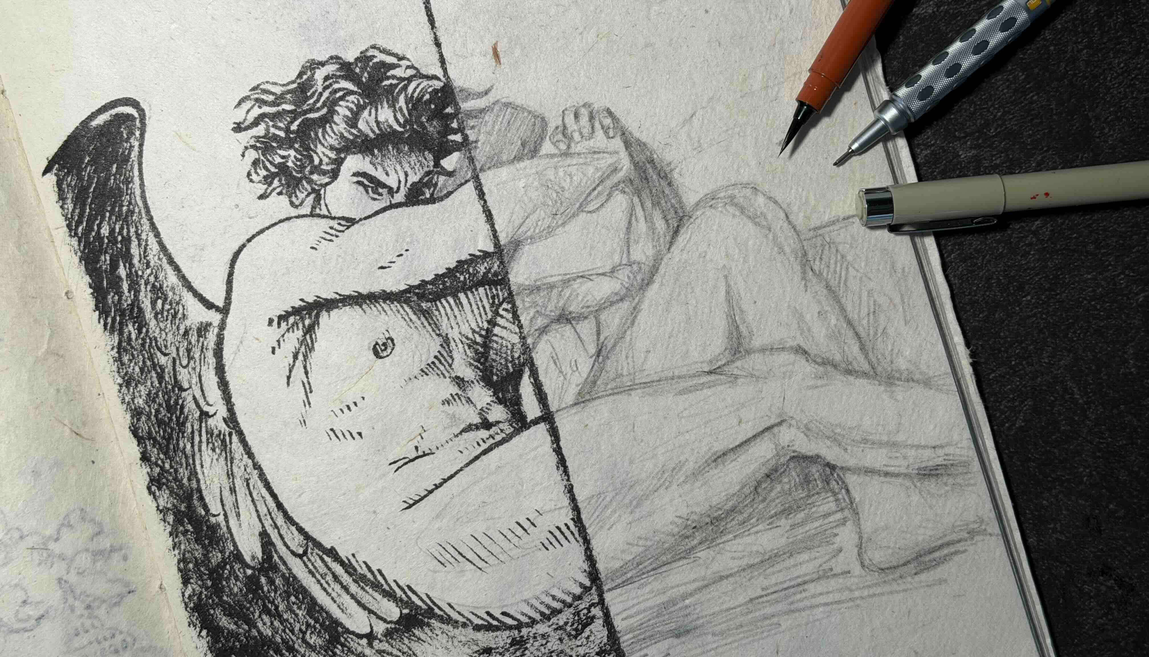 Harrison How sketchbook