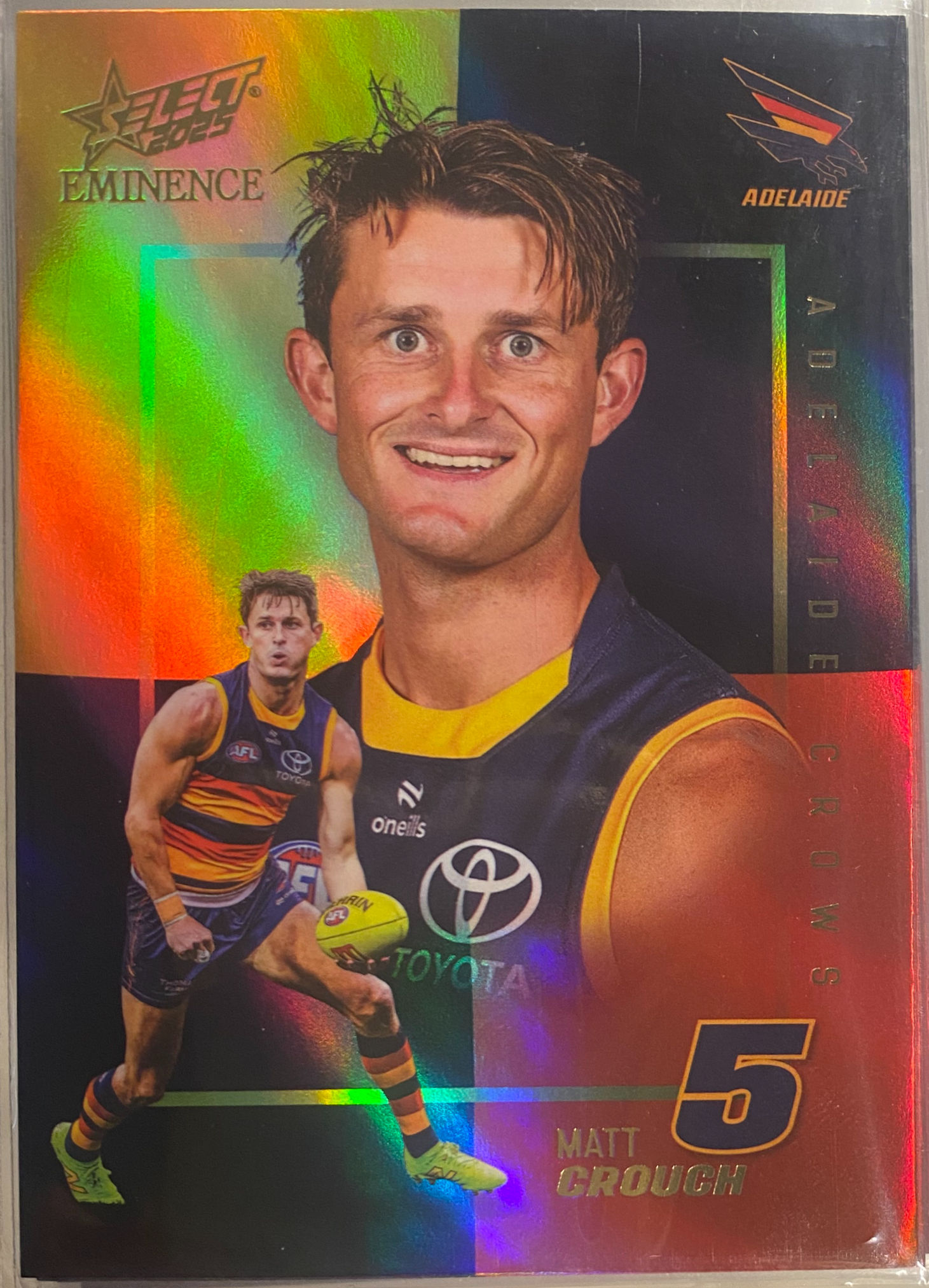 2025 AFL SELECT EMINENCE COLOURS CARDS FULL SET