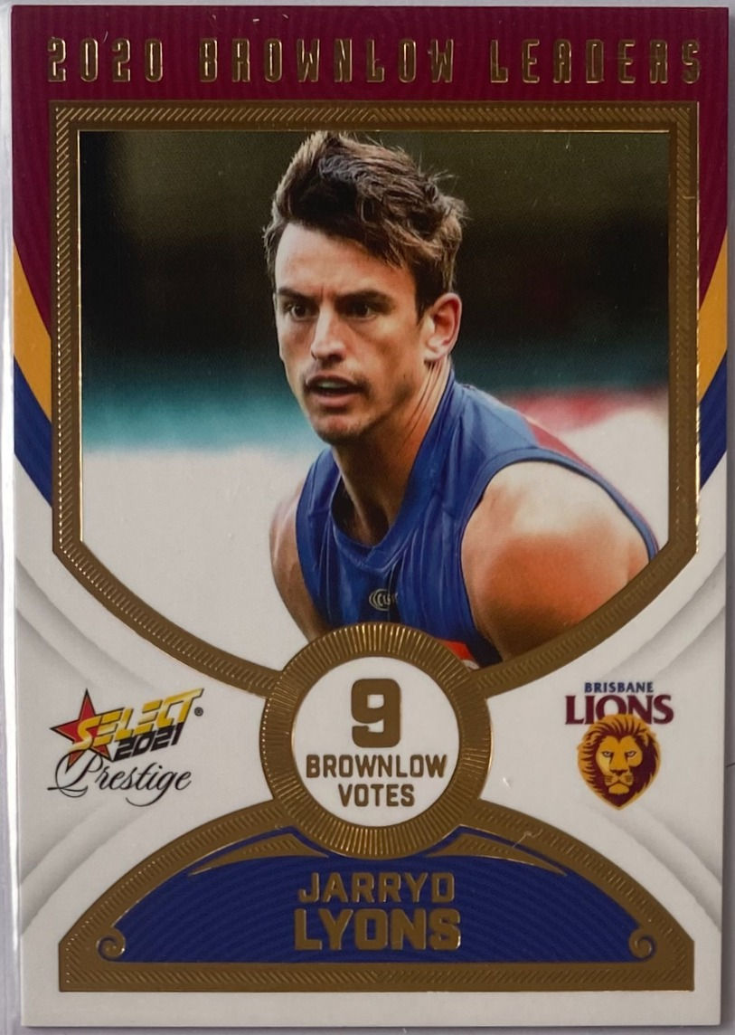2021 AFL SELECT PRESTIGE 2020 BROWNLOW LEADERS