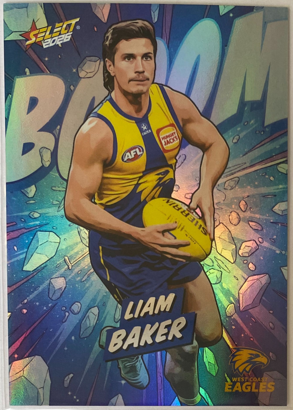 2026 AFL SELECT FOOTY STARS BOOOM ICE