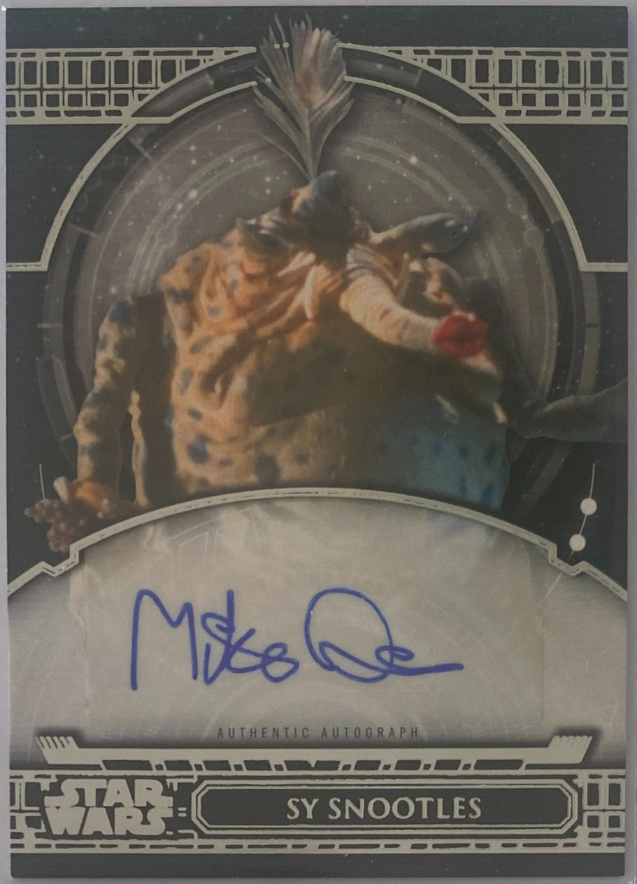 2017 TOPPS STAR WARS 40 ANNIVERSARY AUTOGRAPH CARD