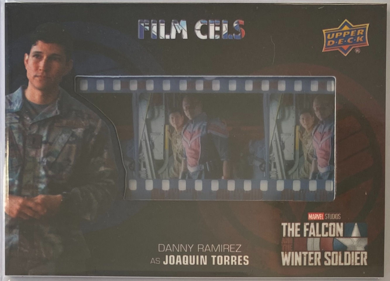 THE FALCON AND THE WINTER SOLDIER FILM CELS CARD