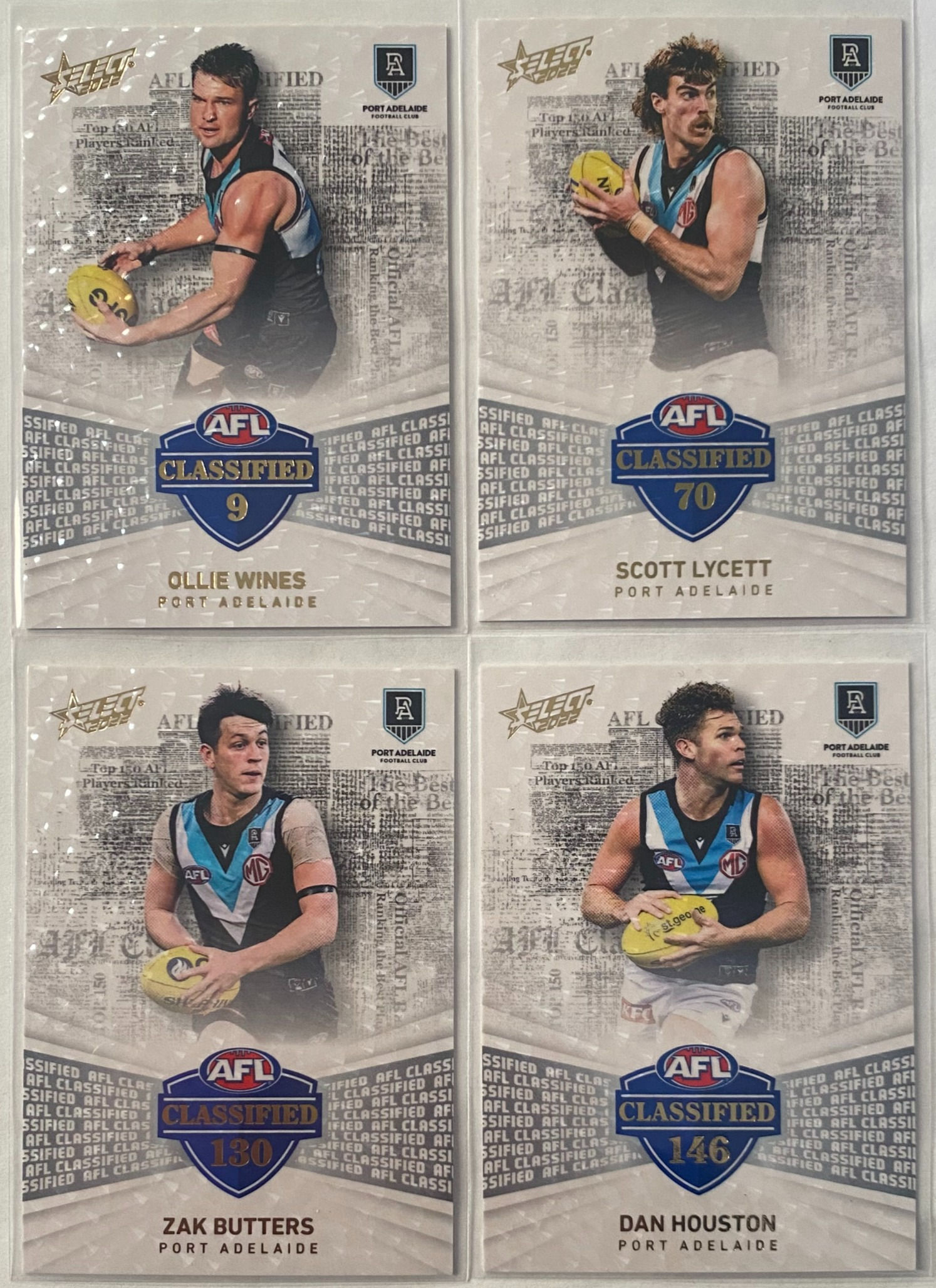 2022 AFL SELECT FOOTY STARS CLEAR CLASSIFIED