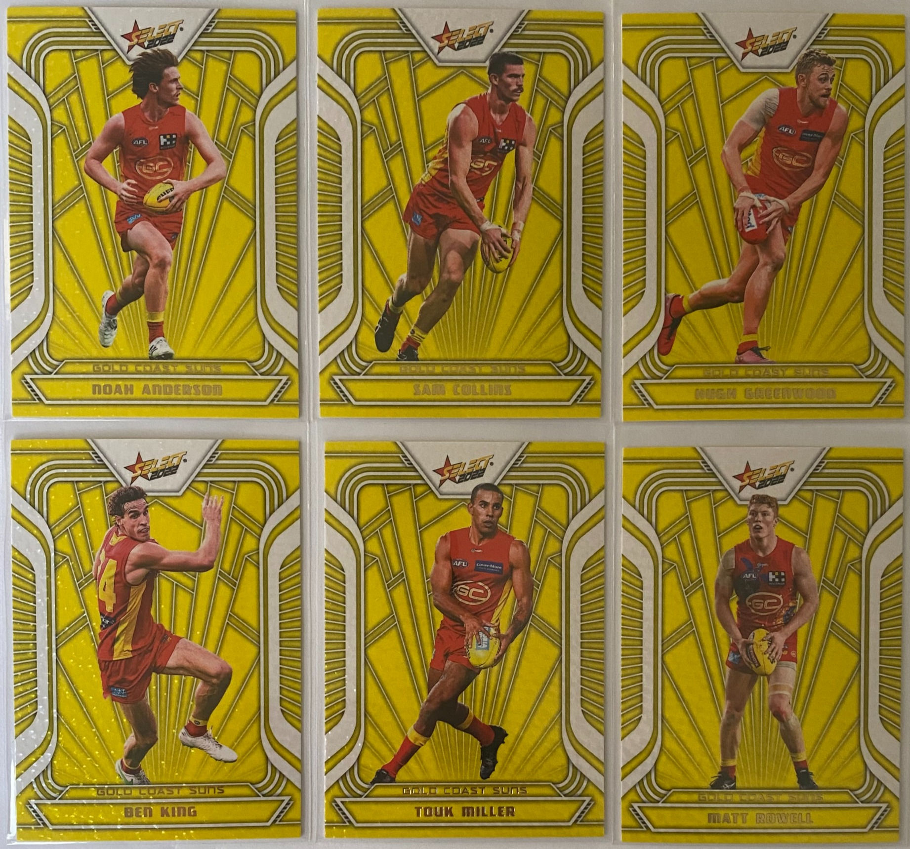 2022 AFL SELECT FRACTURED ACID YELLOW