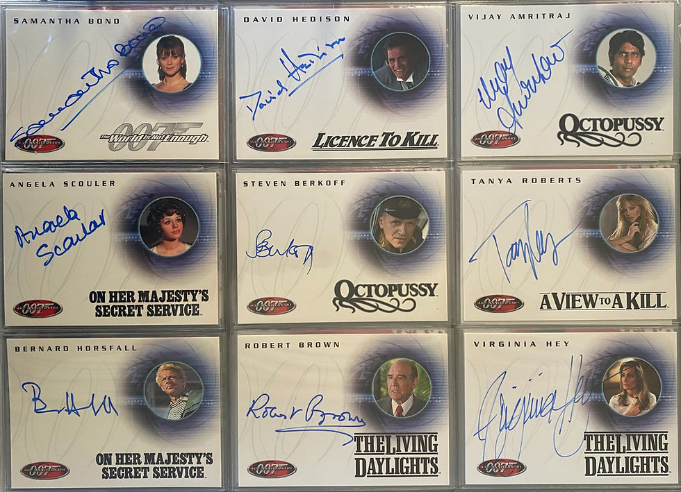 Thumbnail: 2002 JAMES BOND 40th ANNIVERSARY SET AND UPDATE SET