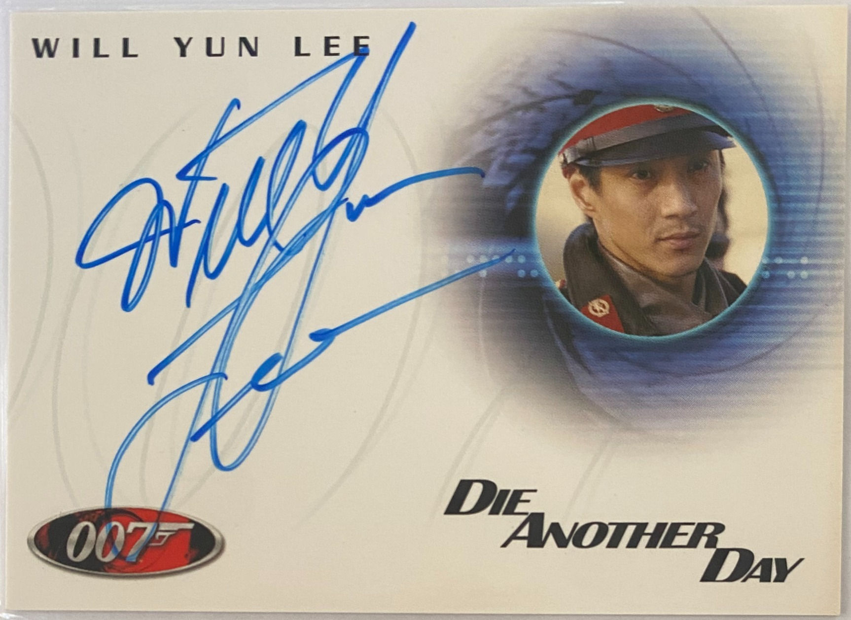 JAMES BOND QUOTABLE 40th AUTOGRAPH CARD