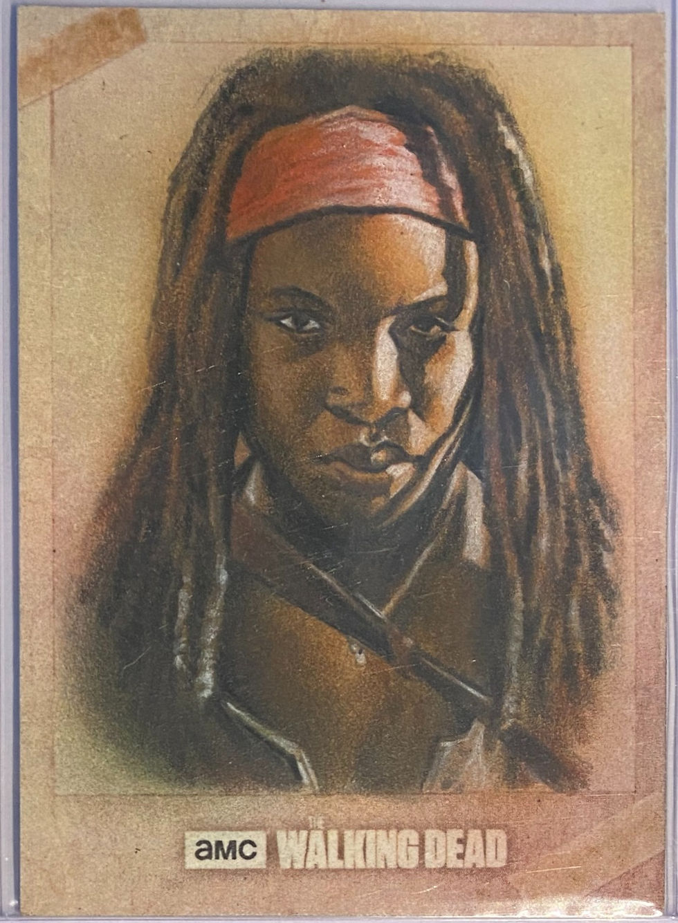THE WALKING DEAD EVOLUTION SKETCH CARD