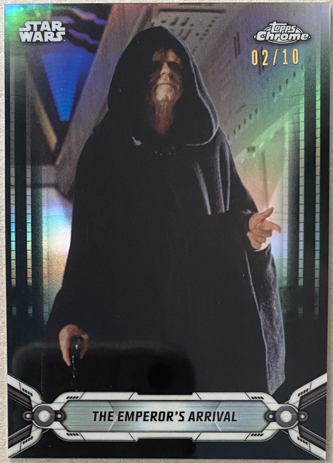 2019 TOPPS STAR WARS CHROME LEGACY BLACK