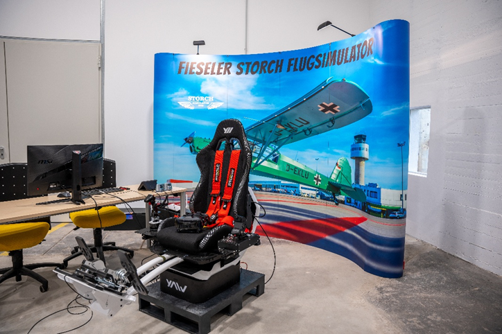 VR-Simulator mit Motionseat