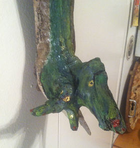 Alligator on Driftwood