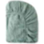 Thumbnail: Muslin Crib Sheets for Girls and Boys,  Roman Green