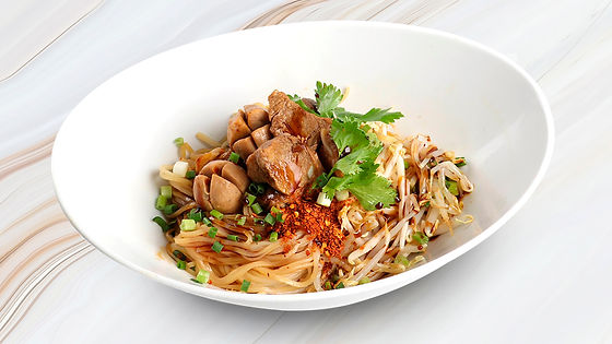 Dry pork noodle