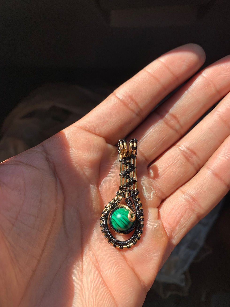 Thumbnail: Malachite Pendant
