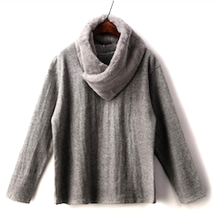 Thumbnail: Fashion womens  long sleeves wool top