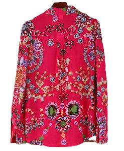 Thumbnail: Womens fashion chiffon shirt