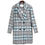 Thumbnail: Womens fashion check wool coat