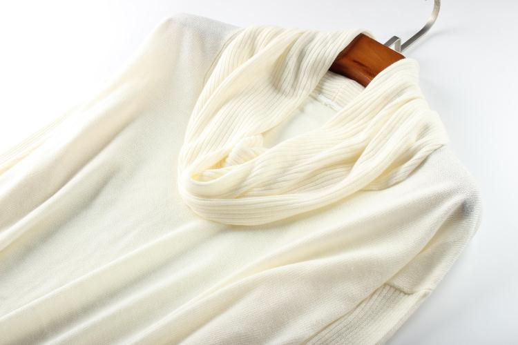 Thumbnail: Womens fashion wool high neck jumper
