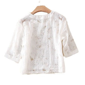 Thumbnail: Womens fashion lace top