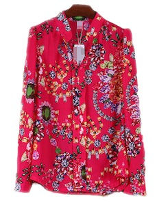 Thumbnail: Womens fashion chiffon shirt