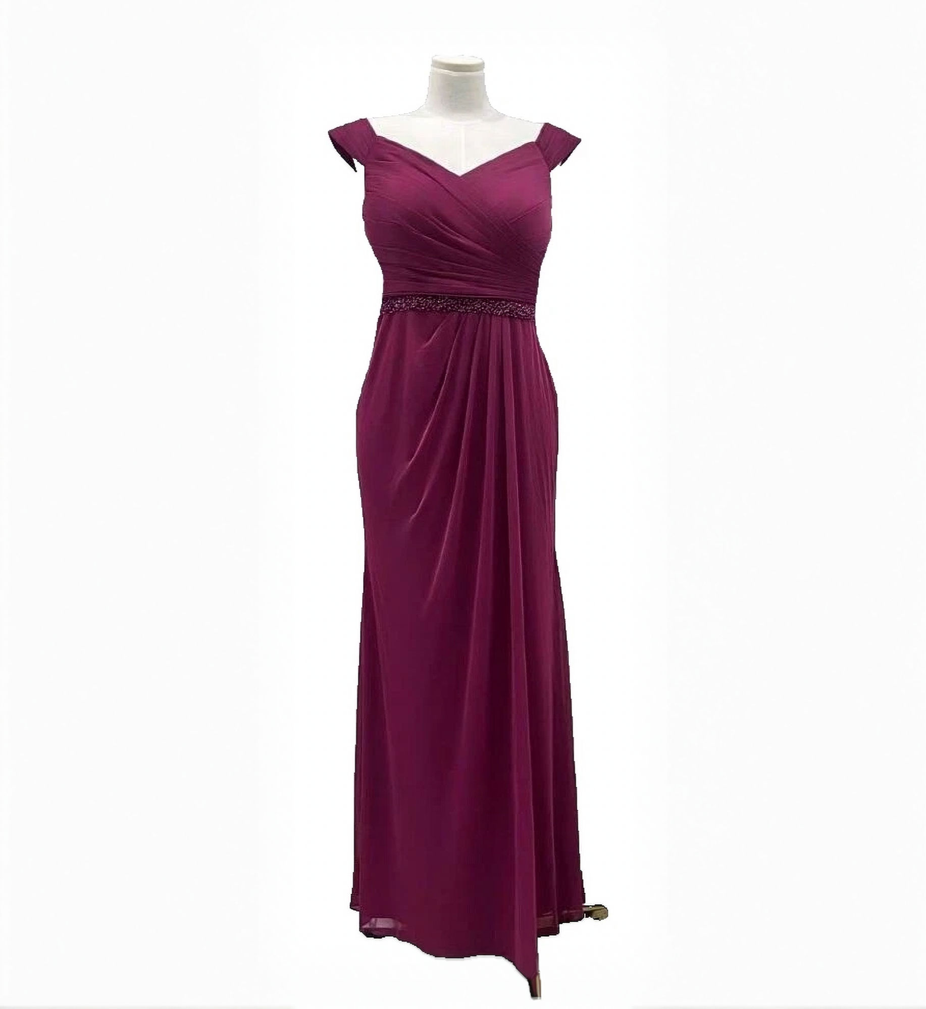 Gorgeous off the shoulders formal evening dress Mother of the bride d 18 - 20