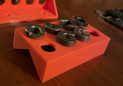 Reloading Shell Holder Bench Rack | Crown Innovation