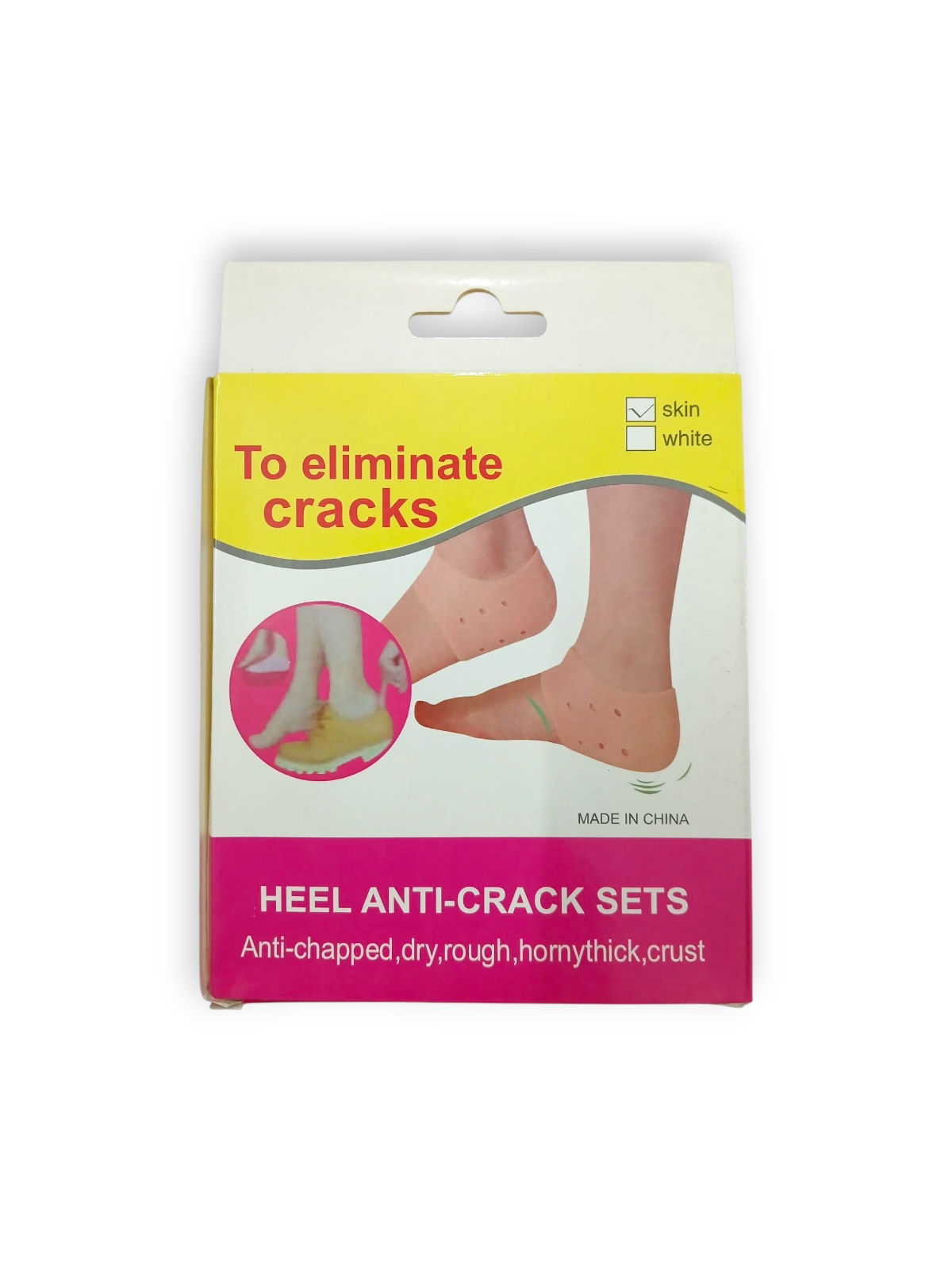 Buy Anti-Crack Heel Silicone Pad Socks - Unisex