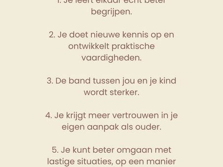 Opvoeden gaat niet alleen over je kind… maar ook over jezelf
