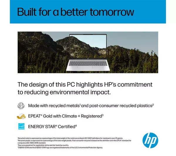 Thumbnail: New HP OmniBook 5 16" Laptop - Intel® Core™ i7, 512 GB SSD, Silver