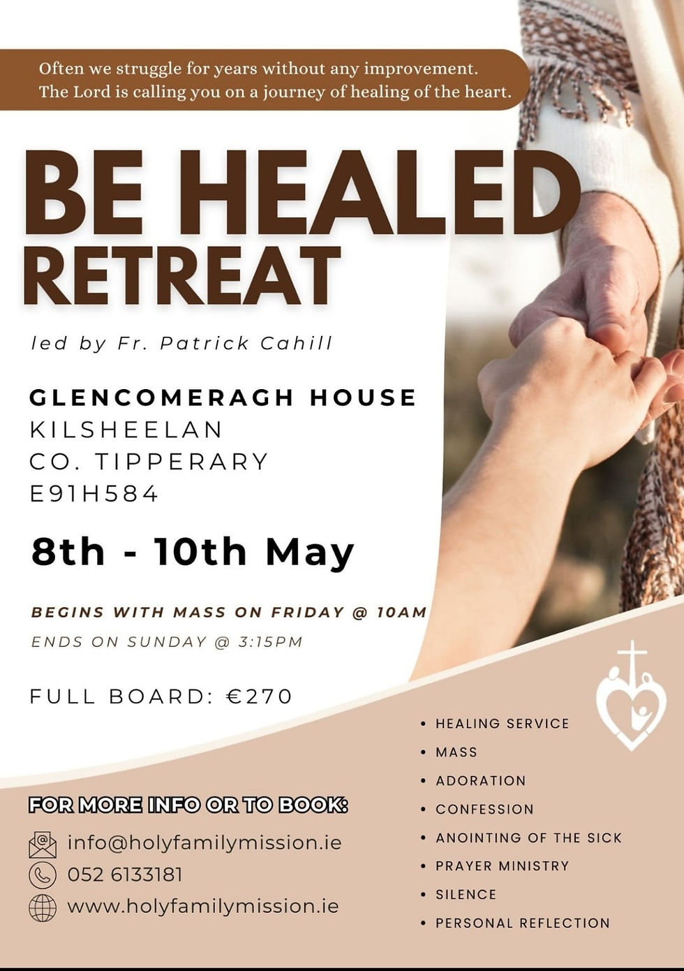 Be Healed Retreat